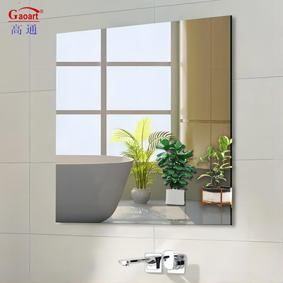 Wall Mounted Beveled Edge Wall Mirror with 6mm High Definition