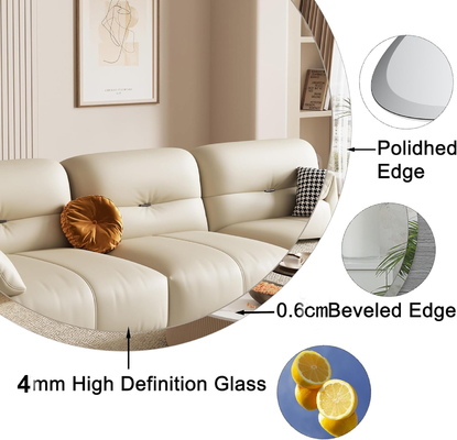 Elevate Your Home Decor with Frameless Mirror Sophisticated and Chic Design