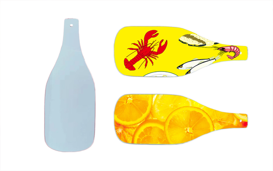 Versatile Tempered Glass Cutting Board for Cutting Serving and Displaying Food