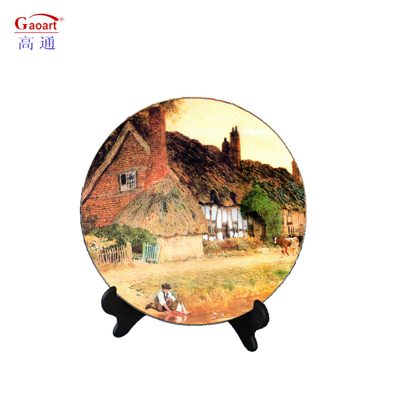 White Glass Round and Square Cutting Board Placemat for Customized Color Dining Table