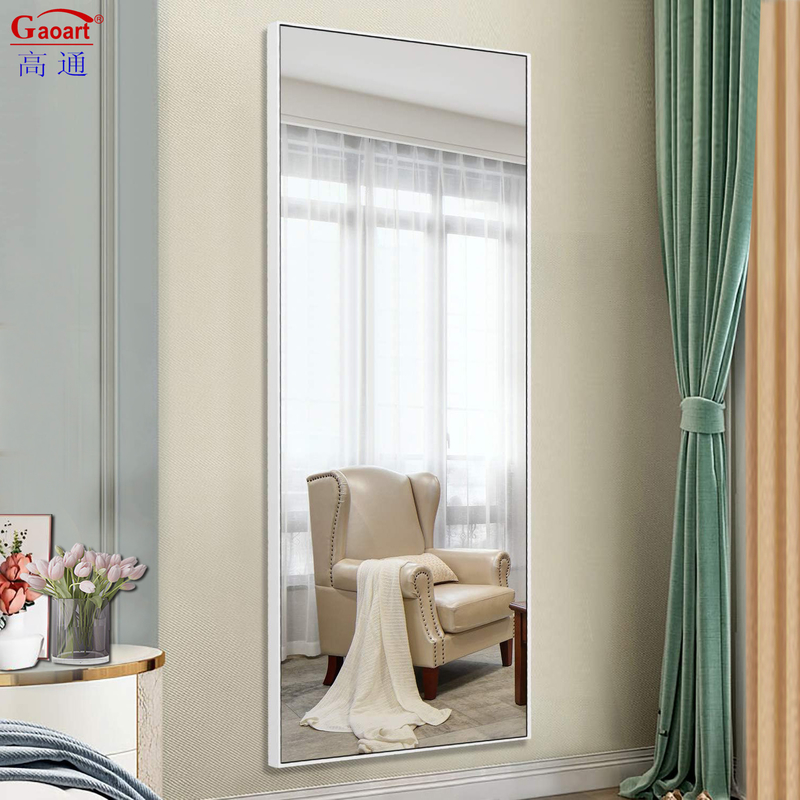 European Style Glass Mirror Full Length Dressing Fancy Bathroom Hall Entry Hotel Decor