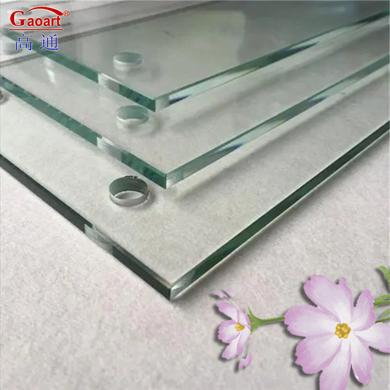 Simple Process 5mm Toughened Glass Fire Door for Large Buildings in Park Flat Design