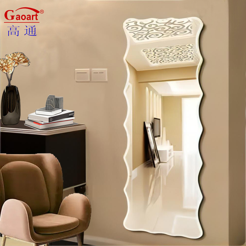 Full Make Up Beauty Mirror Morden Style Glass Wall for Modern Bath Decoration in Home