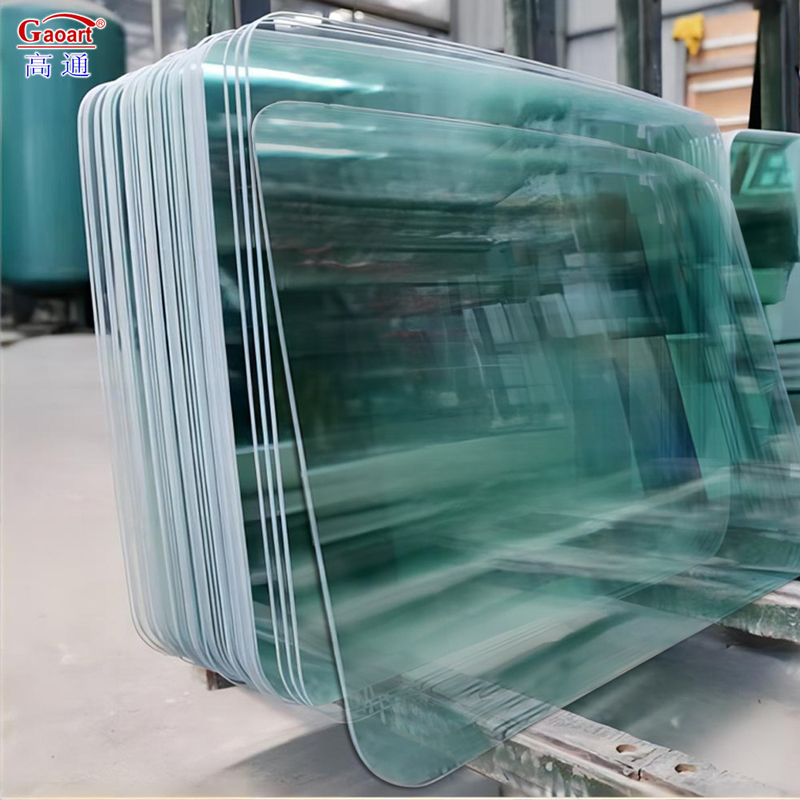 Tempered HD Flat Reflective Slabs Glass Rack for Solid Insulated Bathroom Wall Panel