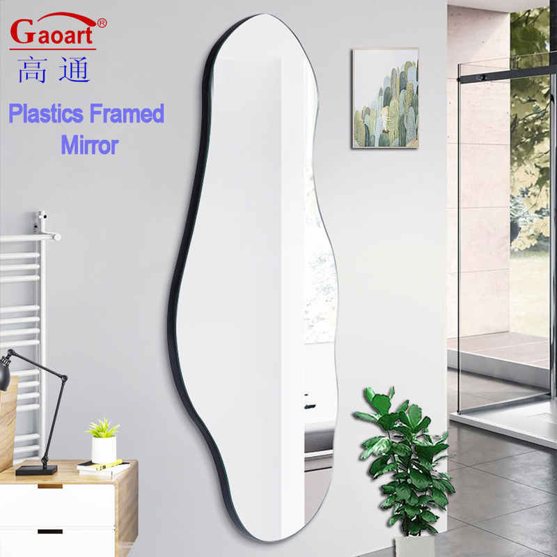 Customized Size Full Mirror for Luxury Art Deco Bathroom Glass in Top Fashion Design
