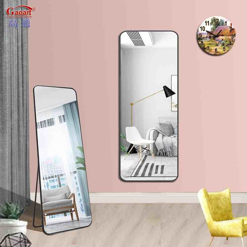Contemporary Design Style Glass Mirror for Top Fashion Long Floor Length Bath Room