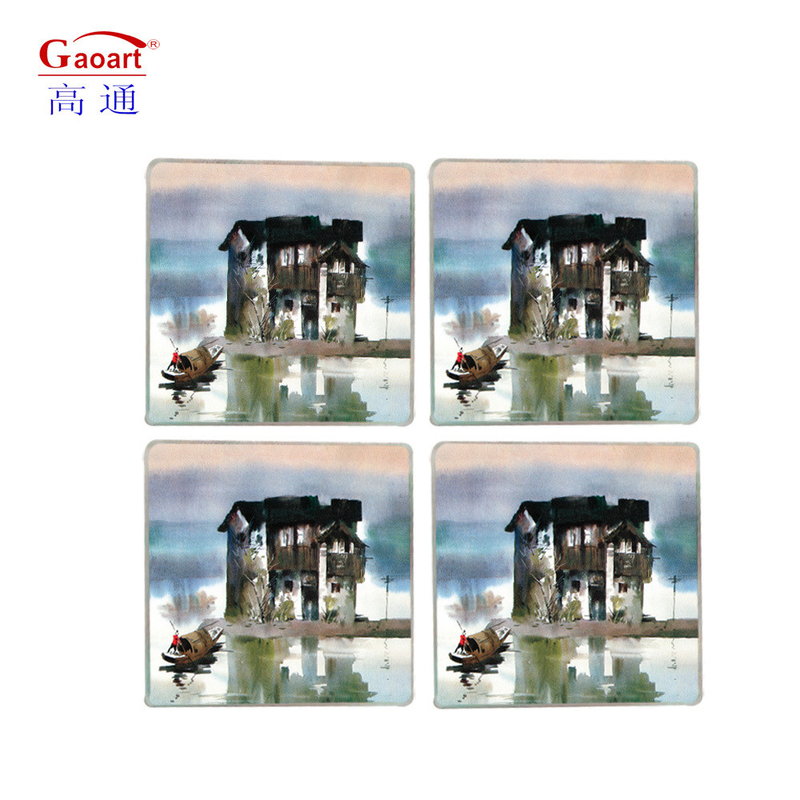 Morden Style Clear Chopping Blank Tool Cutting Board For Kitchen Wine Glass Coaster