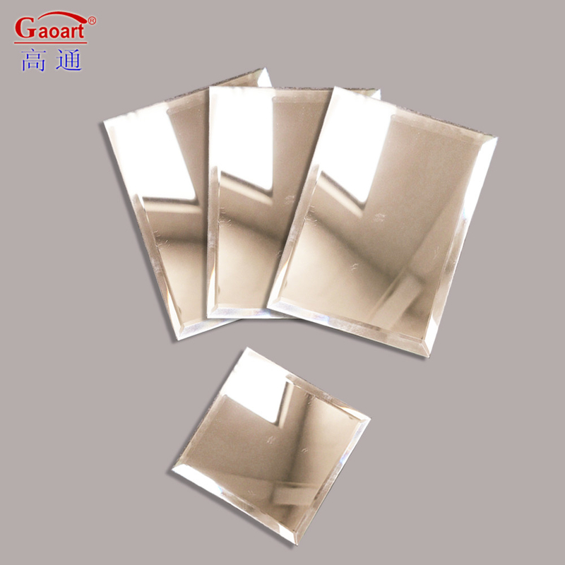 Wall Mirror Without Frame Large Full Length Adhesive Wavy Bedroom Mirror for Everyday
