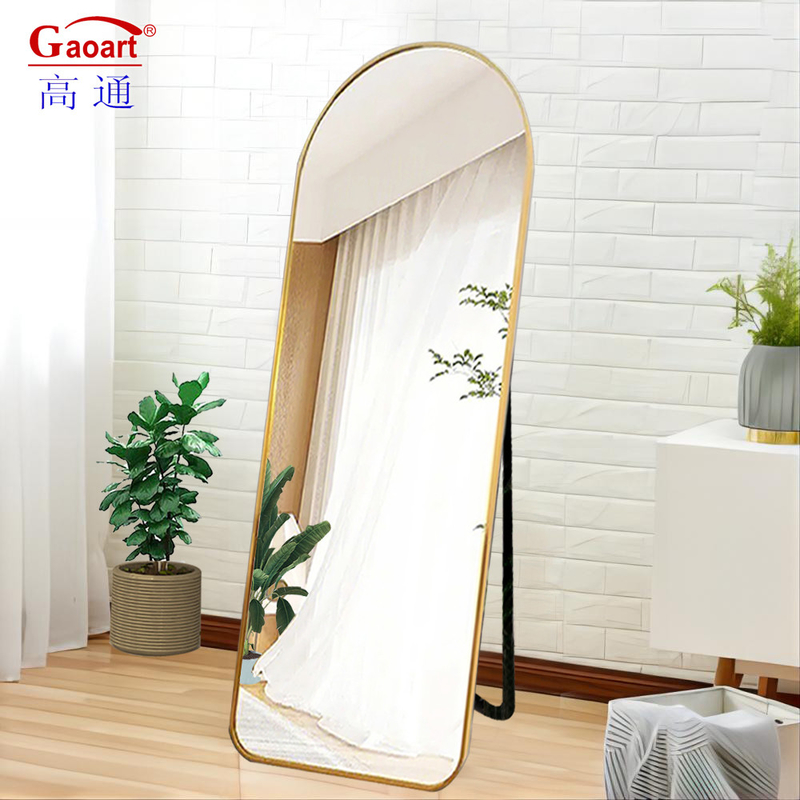 Art Deco Style Floor Length Mirror for Grand Hotel Entrance and Living Room Decorative