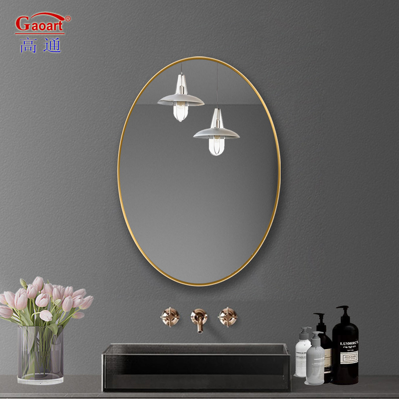 Huge Gold Frameless Full Length Framed Black Decor Long Wall Mirror Custom White Frame
