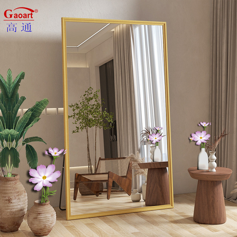 Contemporary Aluninium Alloy Frame Mirror for Popular Design Entrance Dressing Room