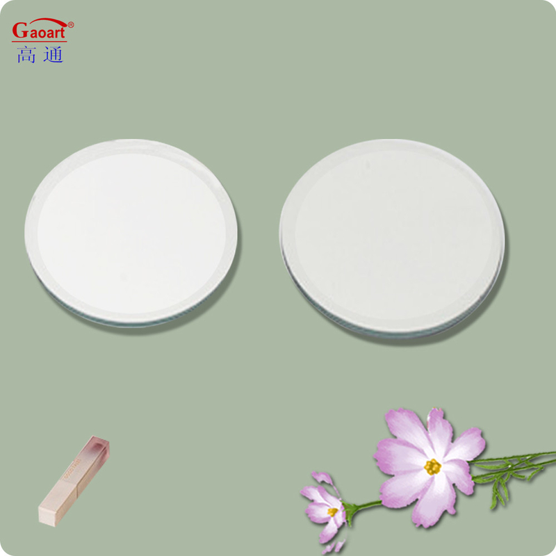 Home Decor Full Length Round 80Cm Wall Adhesive Tray Two-Way Frameless Bathroom Mirror