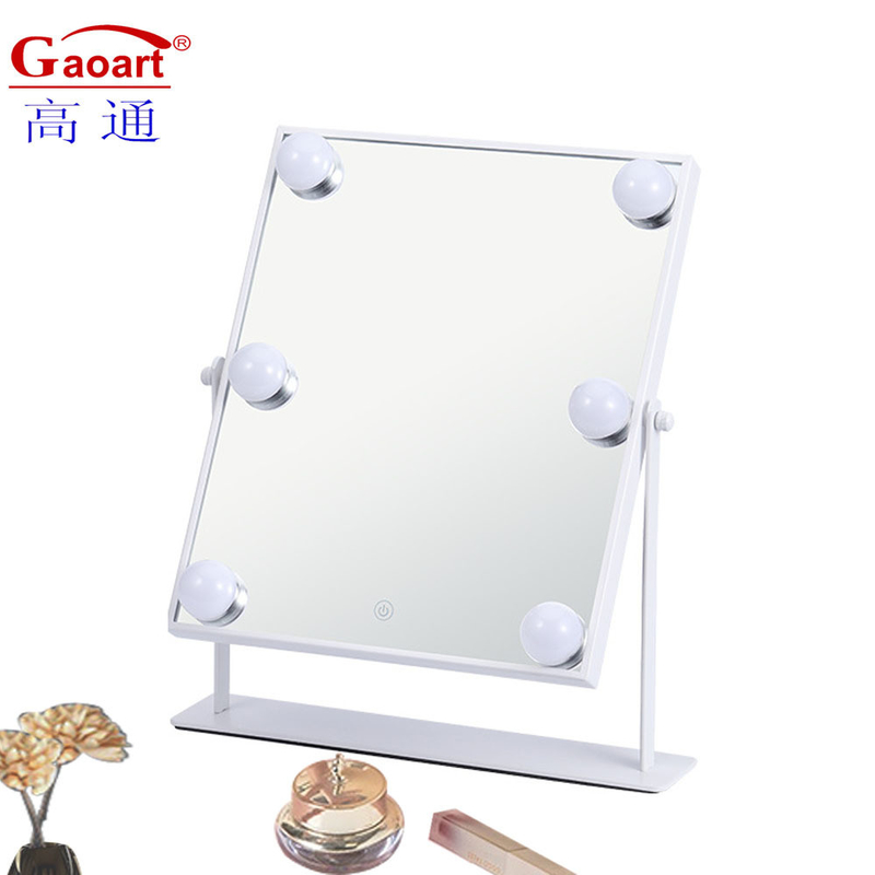 Fashion Design Style Full Wall Lighted Makeup Led Espejo Hollywood Mirror With Lighting