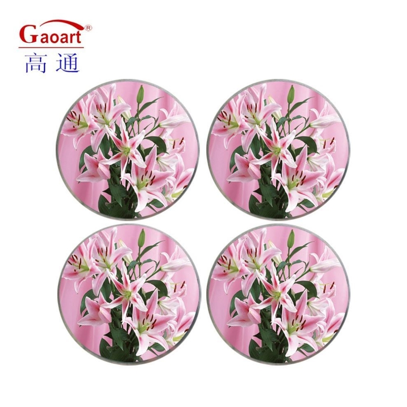 Popular Design Tempered Glass Cutting Board for Kitchen and Wine Glass Coaster Blank