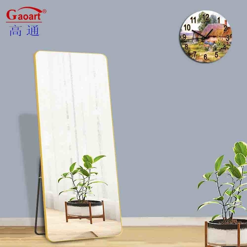 Every Day Chinese Bath Room Home Decor Mirror with Customized Size and Extra Large Arc