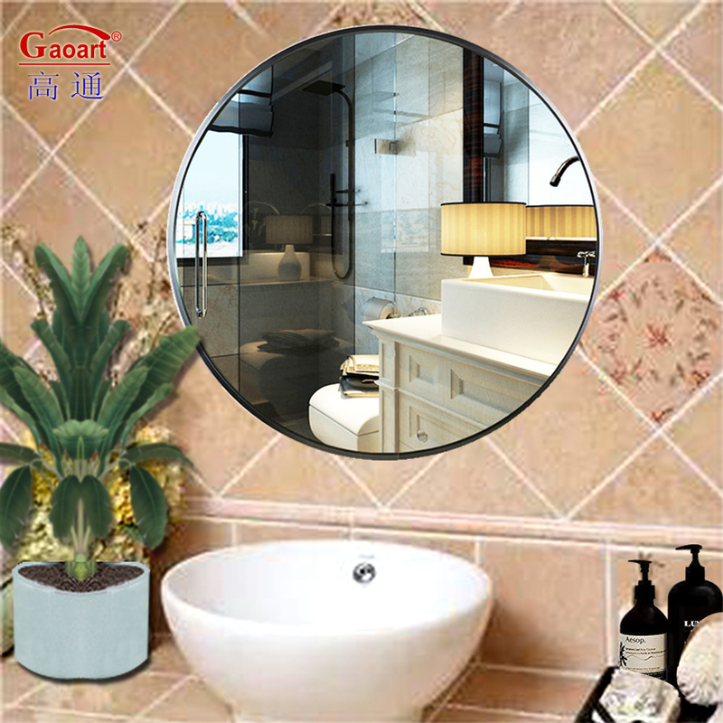 Home Wall-Mounted Gym Mirror with Customized Size and Wall-Mounted Bedroom Frame