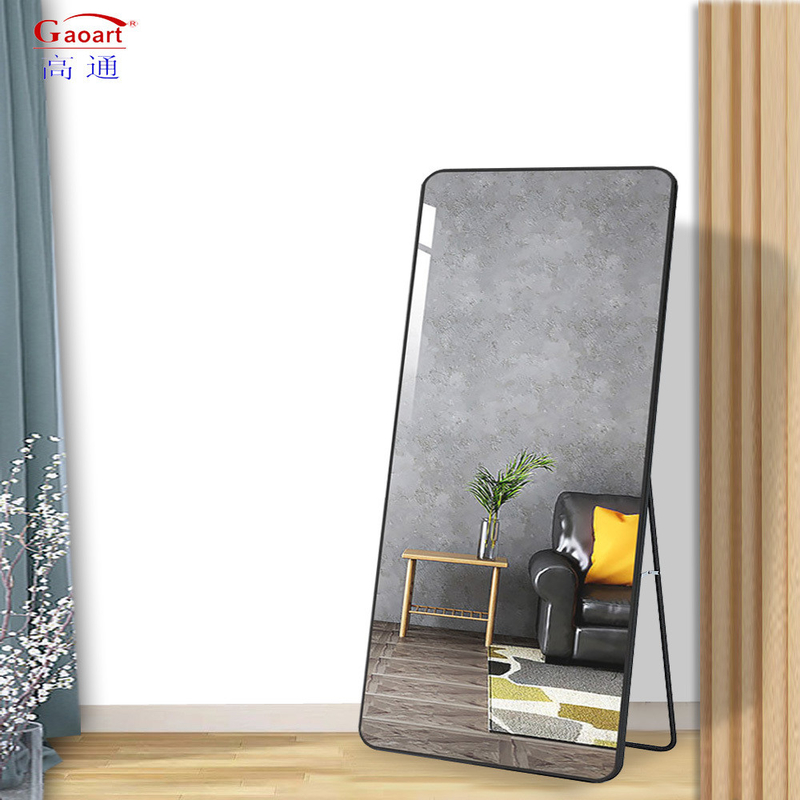 Contemporary Design Style Full Length Standing Mirror for Bathroom Glass Espejo Body