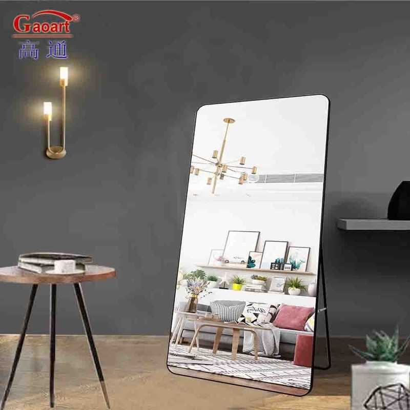 Floor Length Mirror Cheval Dance Floor Barber Bath Room Long Arch Full Length Glass