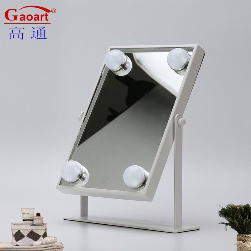 Everyday Fashion Design Style Lady Dressing Cute Portable Makeup with LED Light Mirror