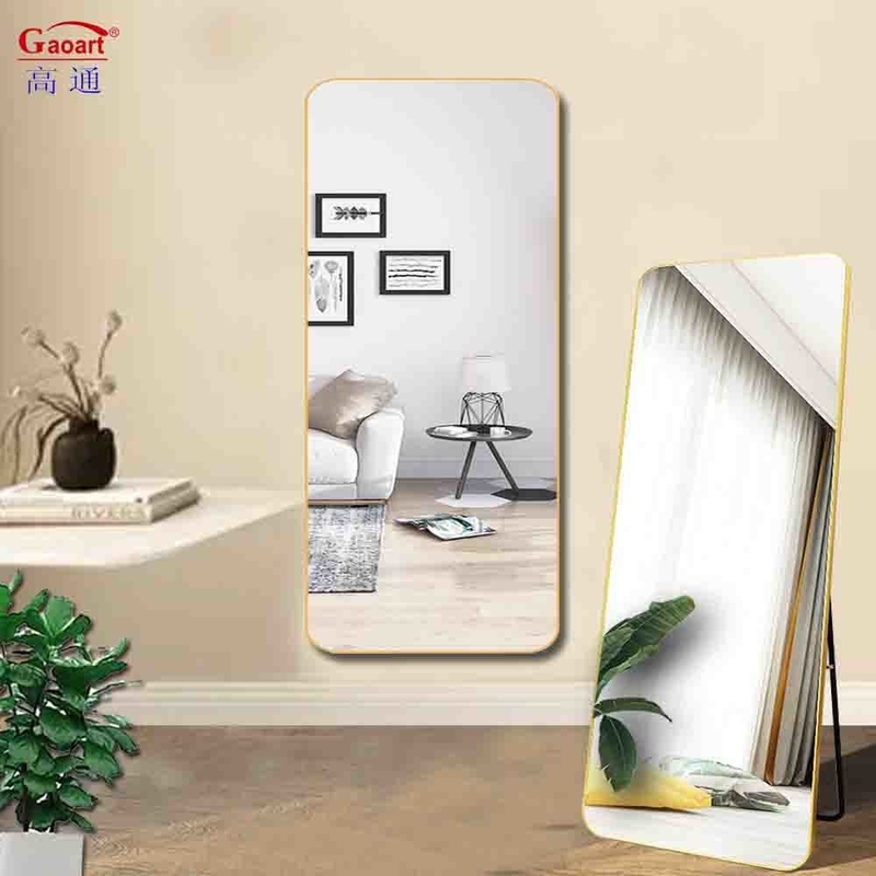 Extra Large Floor Mirror for Full Size Reflection in Home Barber Room or Dance Studio