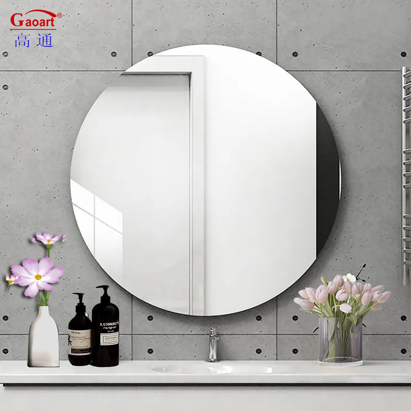 Home Decor Top Fashion Glass Round Wall Mirror for Bathroom Decoration and Durability