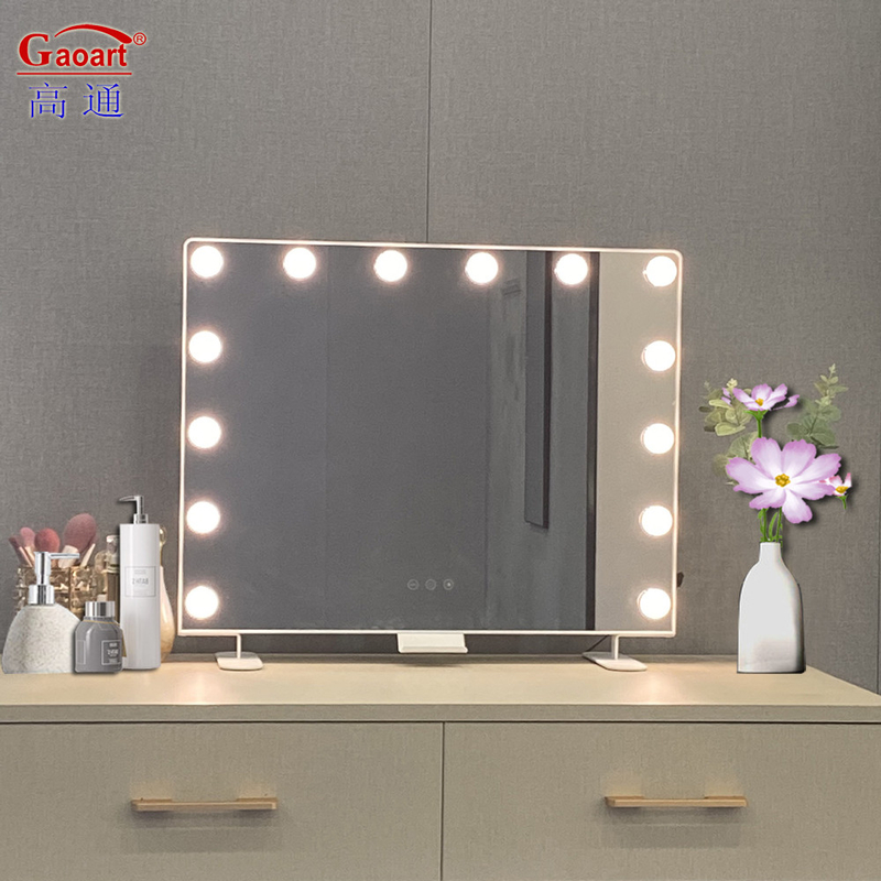Individual Carton Packing Hollywood Lighted Vanity Mirror for Salon and Home Decoration