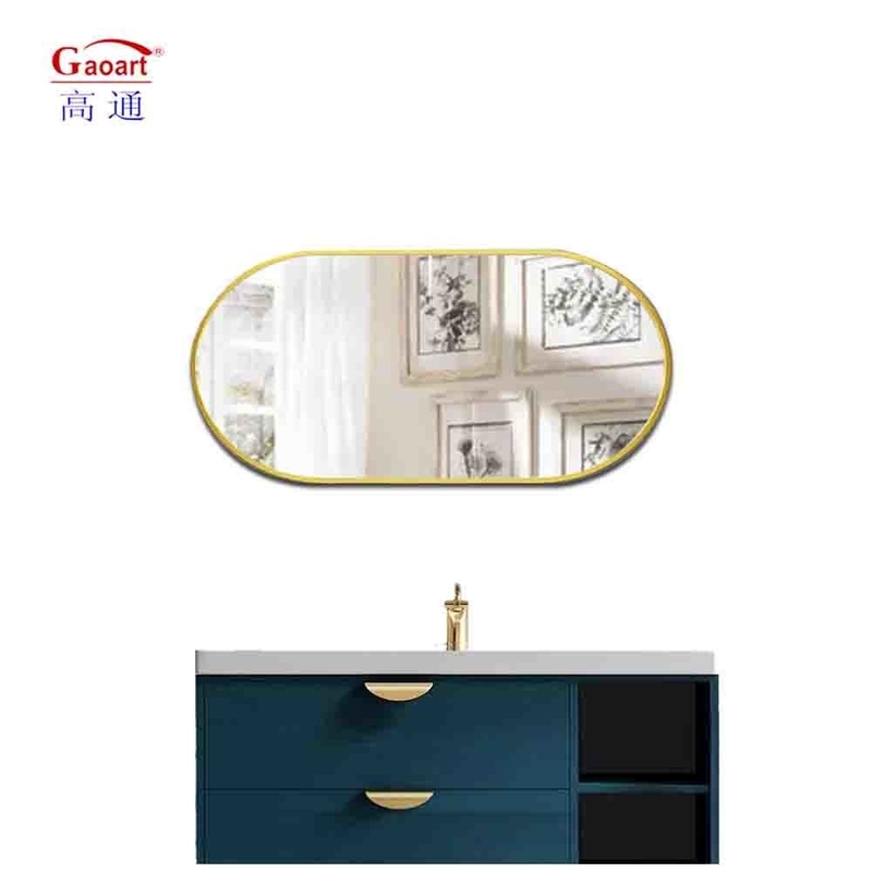 Home Decor Wall Mirror for Beauty Luxury Barber Room Art in Fashionable Hotel
