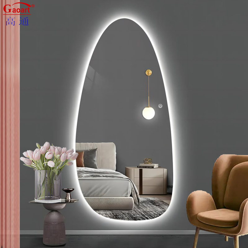 Custom Full Length Decor Led For Bathroom Mirror Modern Design Style Lighted Portable