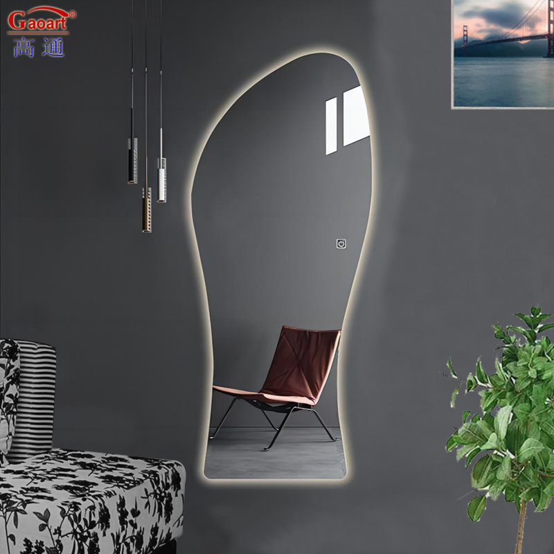 Modern Design Glass Mirror LED Wall Light for Smart Bathroom Living Room Decorations