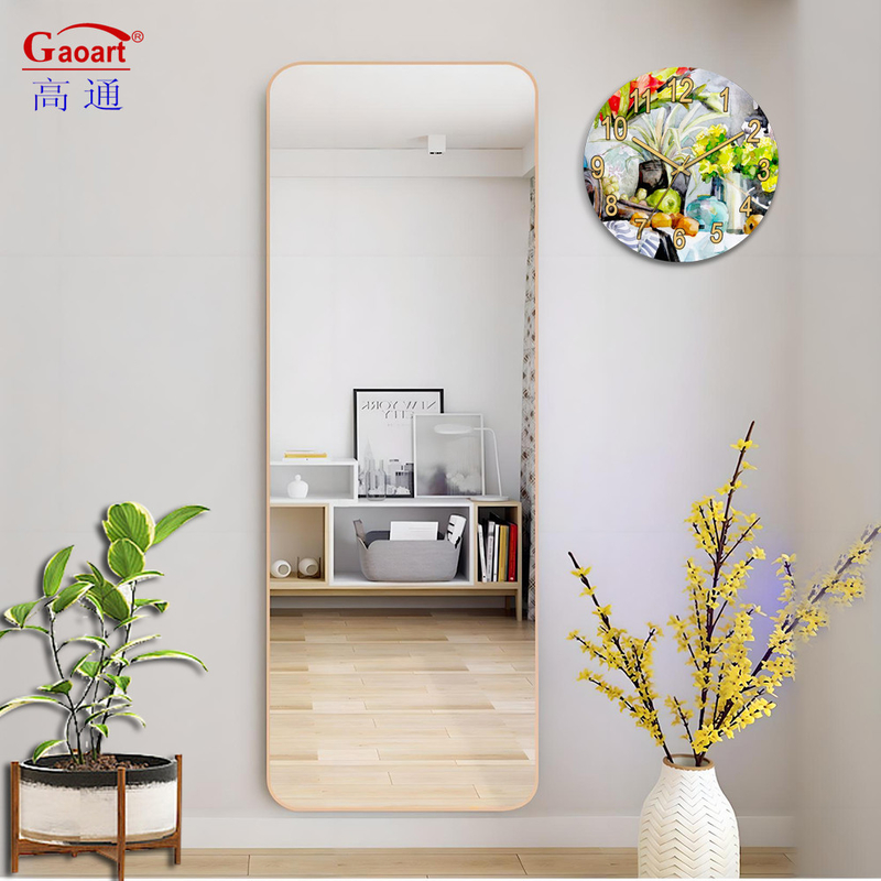 Contemporary Design Style Compact Wall Hanging Mirror for a Luxurious Bathroom