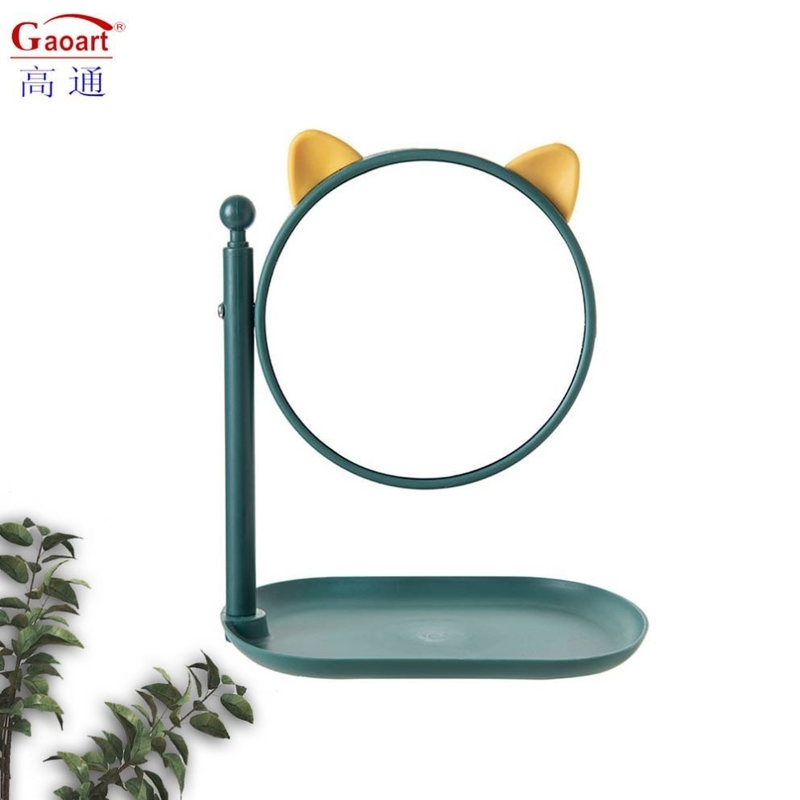 Everyday Fashion Morden Style Pocket Mini Lady Dressing Heart Shaped Makeup Mirror