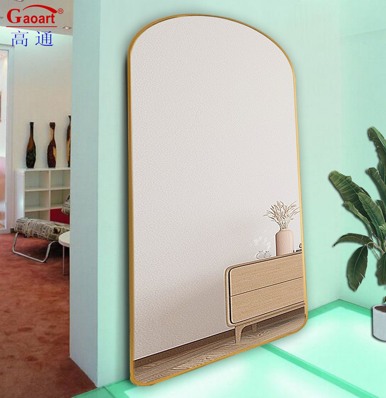 Modern Stylish Barber Bath Wall House Full Body Length Salon Bathroom Standing Mirror