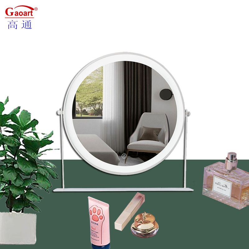 Adjustable Light Lady Dressing Cute Make Up Mirror Morden Style Custom Cosmetic