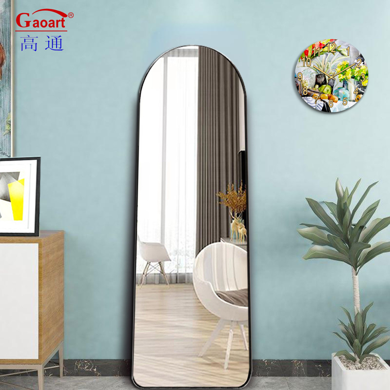 Full Body Length Salon Large Dress Stand Home Decor Mirror for Living Room Floor Length