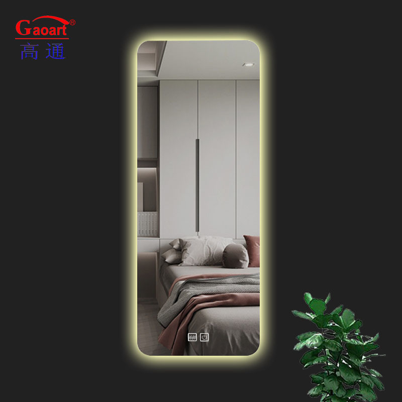 Modern Design Glass Mirror Large Smart Bathroom Mirror for Oversized Wall Decoration