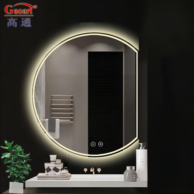 Full Up Smart Portable Makeup Custom Decor Wall With Led Mirror for Occasion Ever day