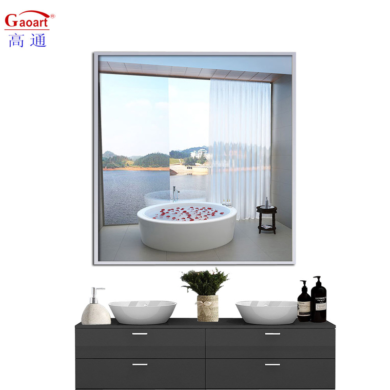Customized Size Aluminium Alloy Frame Glass Mirror for Standing Floor Home Decoration