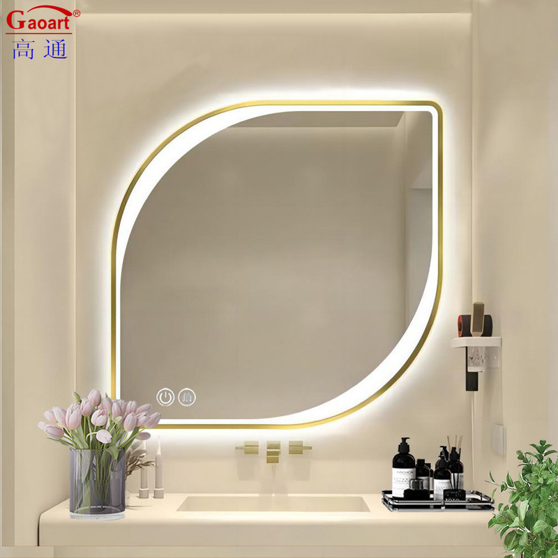 Contemporary LED Glass Mirror for Morden Style Shower Make Up in Bedroom Decoration