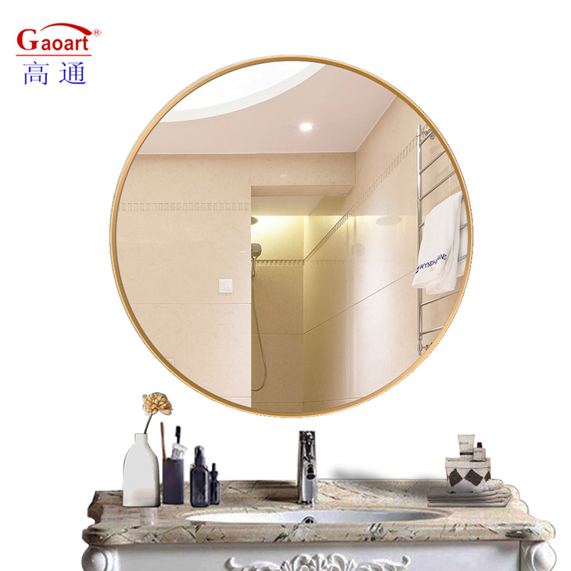Large Decorative Bedroom Decoration Wall Mirror Round for Every Day in Salon Toilet