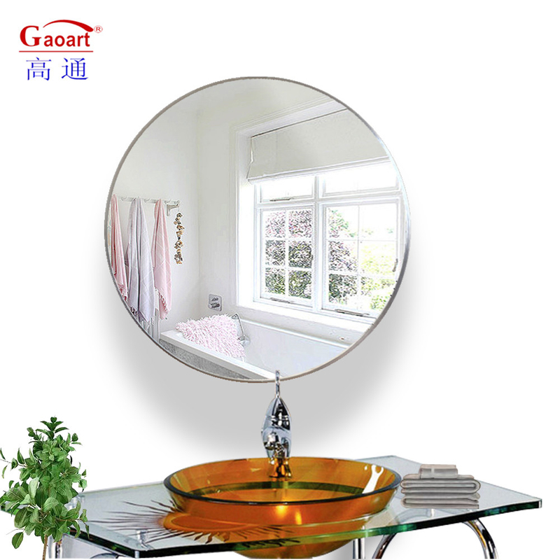 Customized Size Round Wall Mirror for Bathroom Decorative in Nordic Modern Aesthetic