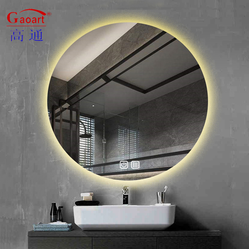 Licensed Silver Mirror Antifog Makeup Defogger Fogless Shower Wall Hanging for Bathroom