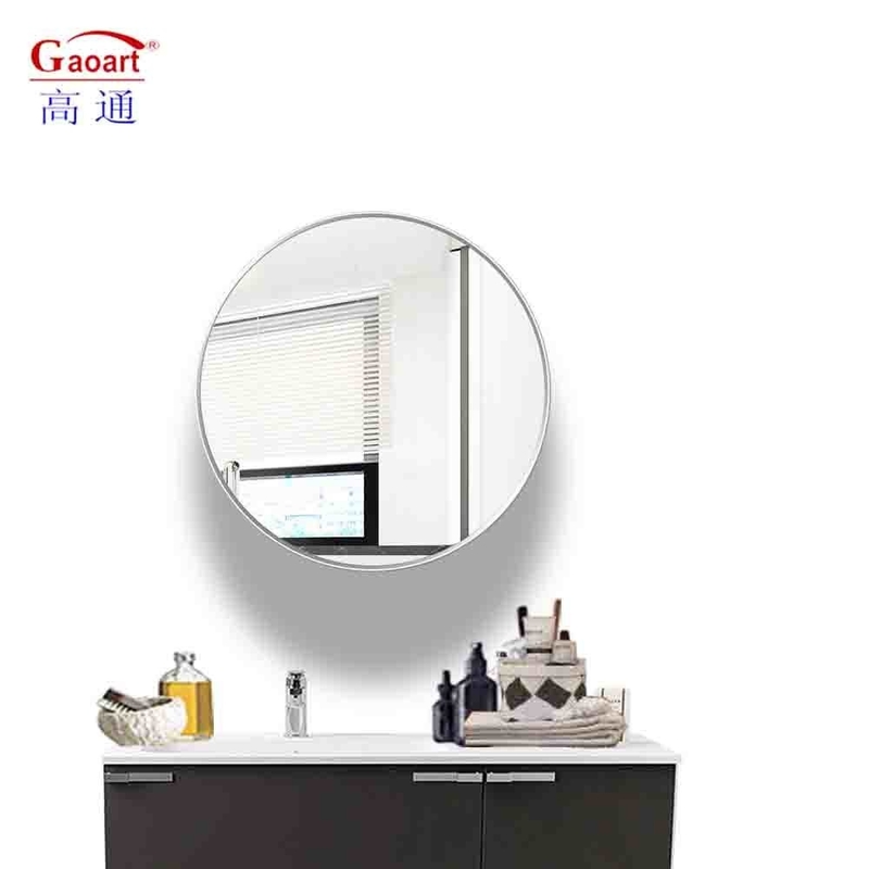 Wall Mirror for Design Bathroom Metal Framed Large Decor Black Bedroom Decoration
