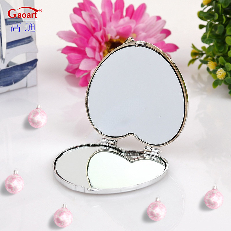 Portable Compact Vanity Mini Make Up Mirror for Convenient Dressing and Makeup