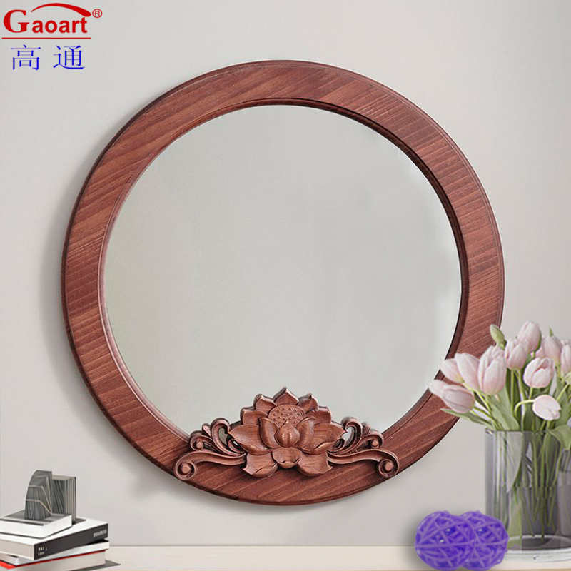 Full Length Arch Rustic Framed Wall Home Decor Wooden Frame For Floor Length Mirror
