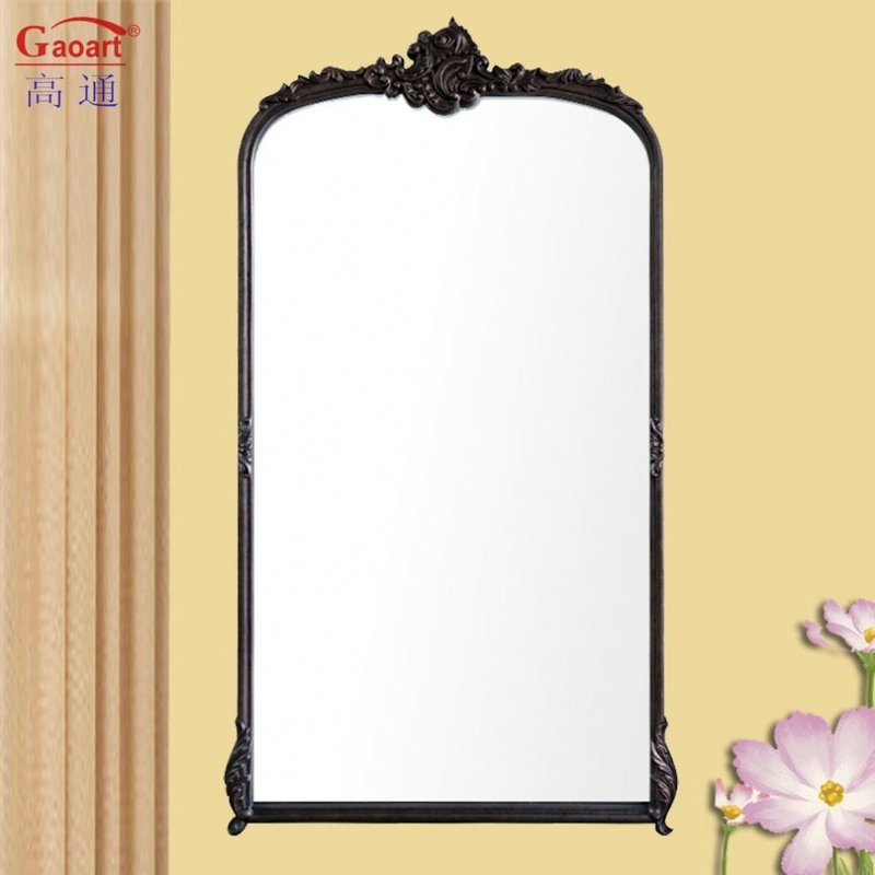 Wall-Mounted Art Deco Design Style Mirror for Large Home and Living Room Decoration