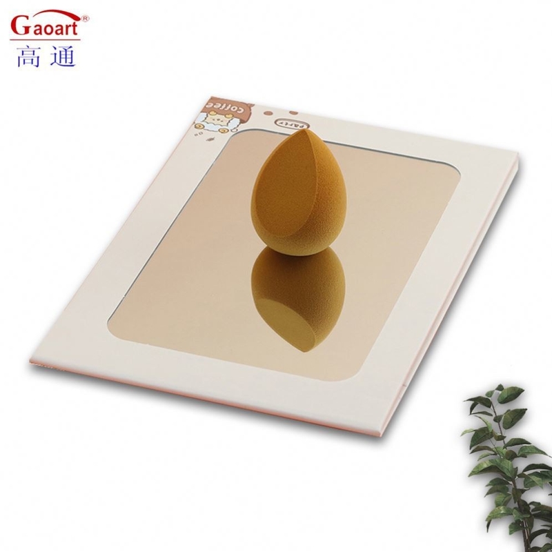 Modern Style Square Pocket Circle Compact Mini Cosmetic Mirror for Everyday Occasions