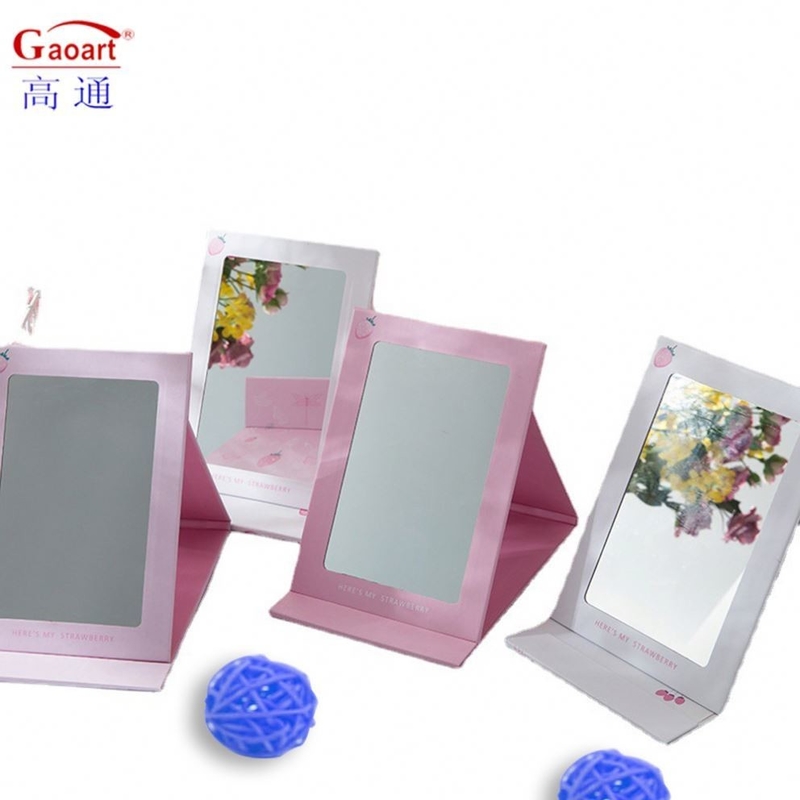 Mini Compact Makeup Square Pocket Circle Dressing Vanity with Logo Mirror Custom Logo