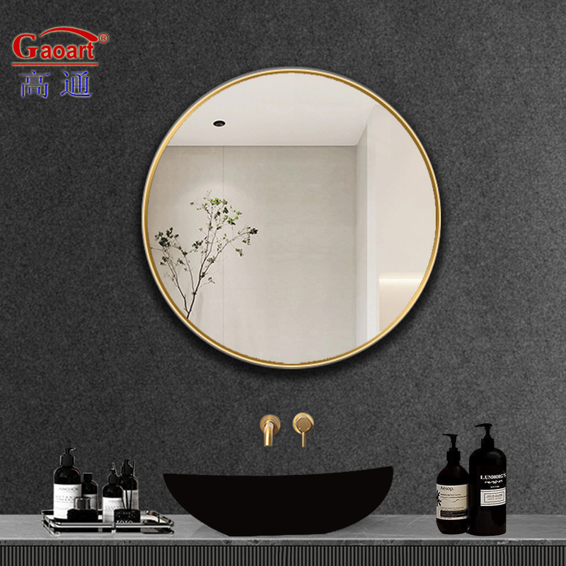 Every day Occasion Decorative Metal Mirror for Bathroom Vanity Hanging in Unique House