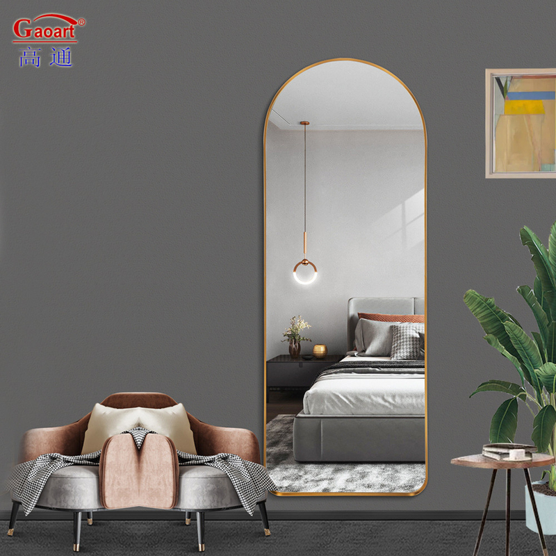 Floor Length Mirror Makeup Sticker for Large Hotel Livingroom in Morden Style Design