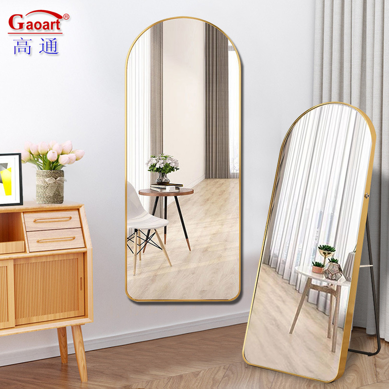 Living Room Glass Mirror for Dressing Room Dance Studio Hotel Makeup Bedroom Decoration